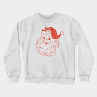 Retro Christmas Santa Claus Crewneck Sweatshirt